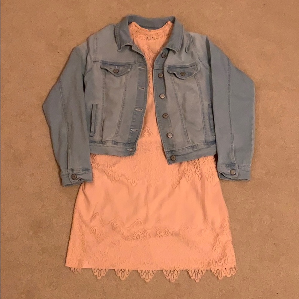 NWOT Light Wash Jean Jacket